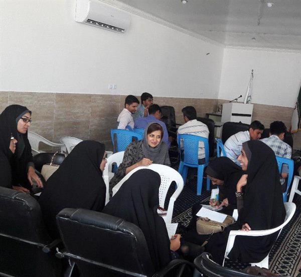 ارزیابی آموزش در دبستان های منطقه شهاب قشم