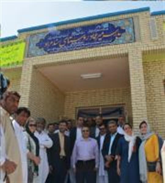 افتتاح دبستان میرعماد روستای سند مراد،منطقه دشتیاری