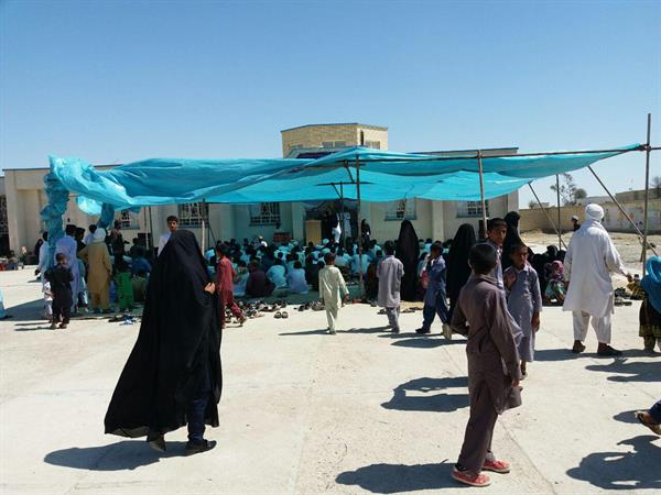 جشنواره دبیرستان دخترانه حامی روستای پیرسهراب
