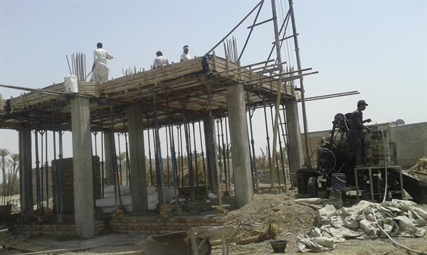 از سر گیری عملیات  ساخت کتابخانه حامد ذاکری روستای سوراب ،ایرانشهر ، بلوچستان