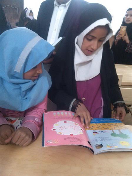 افتتاح کتابخانه حامى دهستان کله گان دی ماه ۹۵