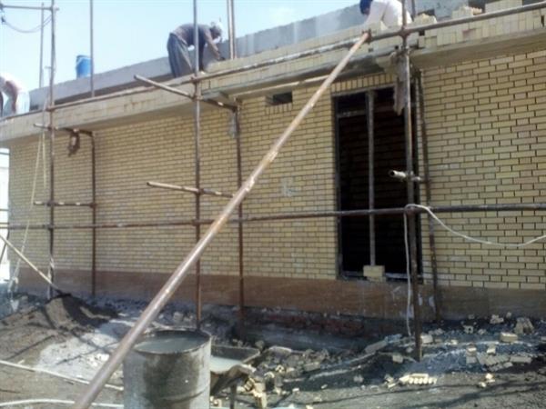 پیشرفت فیزیکی مدرسه صدیق زهی ،دشتیاری،چابهار،بلوچستان