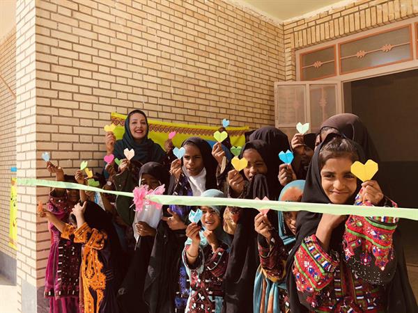 مدرسه دخترانه روستای پشامک افتتاح شد.