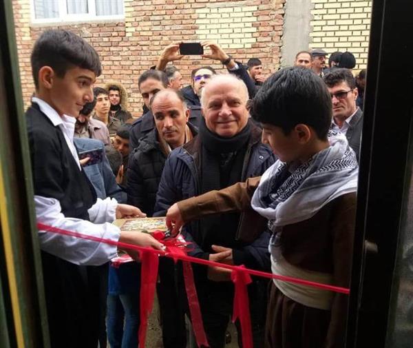 کتابخانه حامى رشد ١٤ در روستای دارلک، مهاباد، آذربایجان غربی افتتاح شد.