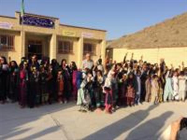 افتتاح مدرسه راه دانش در روستای کوفیزای شهر راسک