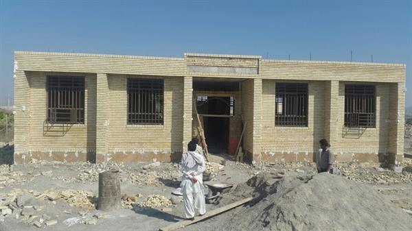 پیشرفت فیزیکی مدرسه محمد درودیان دشتیاری بلوچستان
