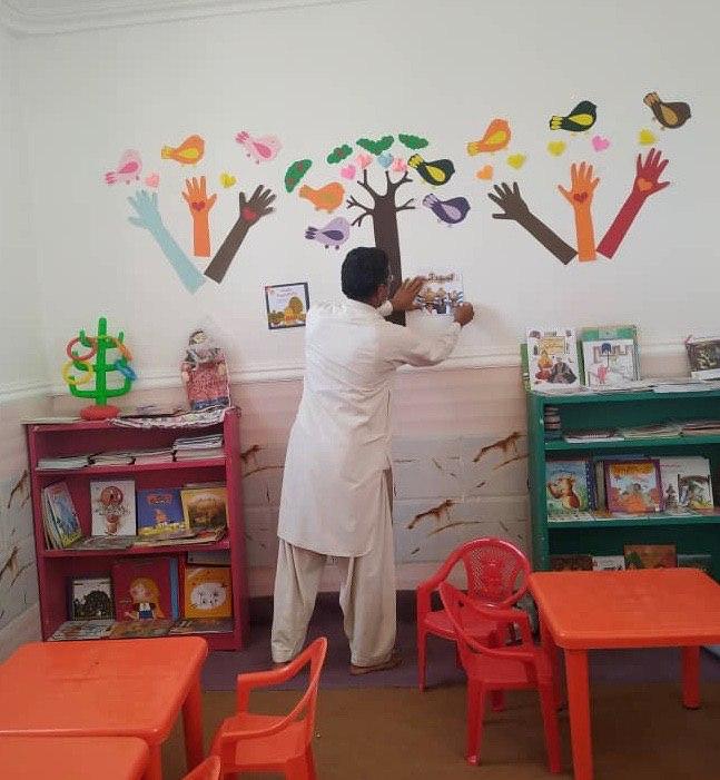 افتتاح کتابخانه شمس آباد