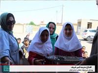 افتتاح مدرسه امیر شریف واقع در روستای عین‌صوله 3