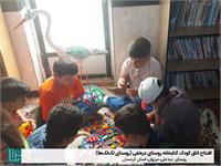 افتتاح اتاق کودک کتابخانه روستای دره‌تفی (روستای لک‌لک‌ها) 2