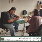 عقد قرارداد ساخت مدرسه‌ی ۶ کلاسه‌ی «الدار اصلان سعادت‌جو»