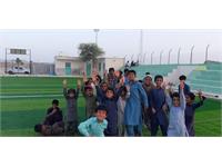 تجهیز تیم فوتبال روستای گزمنزل در ورزشگاه راستین 1