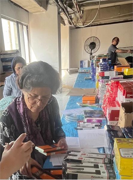 کمپین حمایت تحصیلی ۱۴۰۳ ـ بسته‌بندی نوشت‌افزار 27