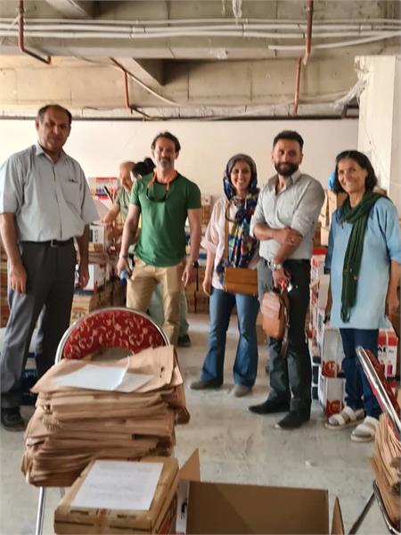 کمپین حمایت تحصیلی ۱۴۰۳ ـ بسته‌بندی نوشت‌افزار 72