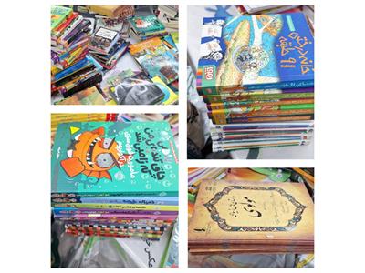 اهدای ۲۵۰ جلد کتاب کودک و نوجوان