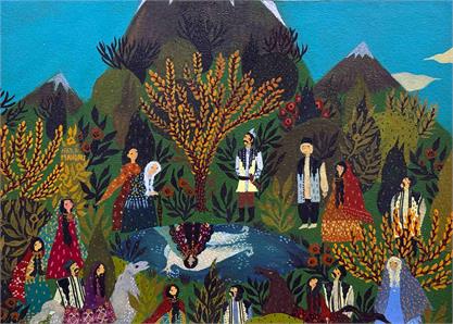 تقویم سال ۱۴۰۴ ـ تصویر داستان مهر