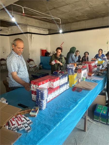 کمپین حمایت تحصیلی ۱۴۰۳ ـ بسته‌بندی نوشت‌افزار 34