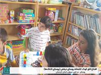 افتتاح اتاق کودک کتابخانه روستای دره‌تفی (روستای لک‌لک‌ها) 4
