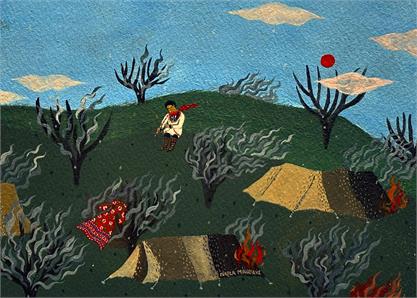 تقویم سال ۱۴۰۴ ـ تصویر داستان بهمن