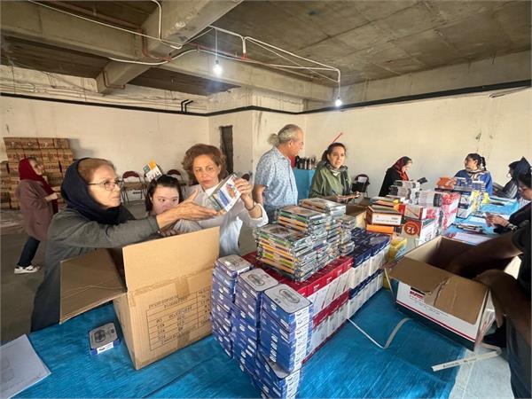 کمپین حمایت تحصیلی ۱۴۰۳ ـ بسته‌بندی نوشت‌افزار 20