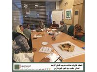 انعقاد قرارداد ساختن مدرسه‌ی ۶کلاسه در شهر ماژین