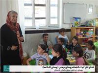 افتتاح اتاق کودک کتابخانه روستای دره‌تفی (روستای لک‌لک‌ها) 6